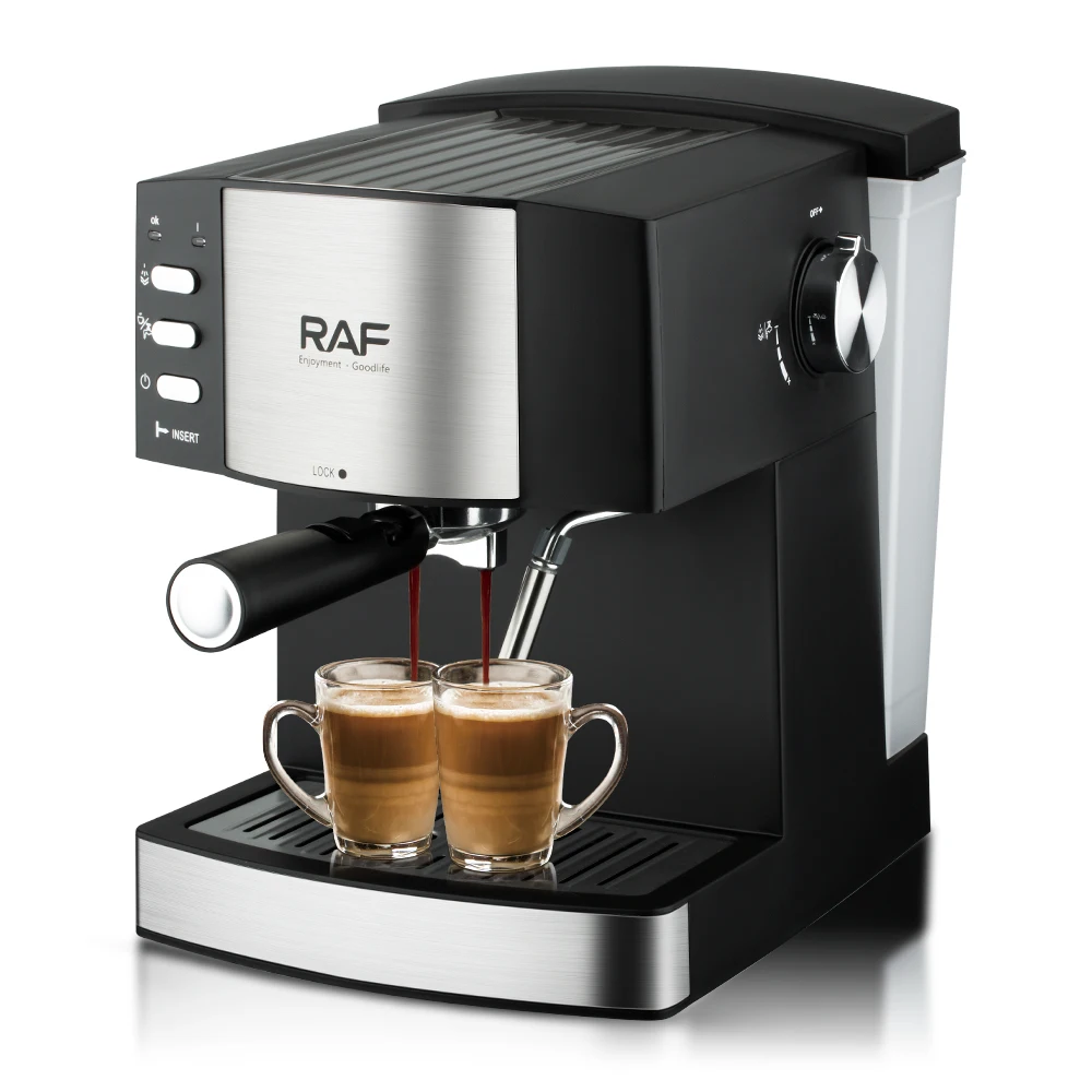 RAF Reboil Function Smart Filter Coffee Makers and Moka Expresso Machine With Twin Brewing Cycle for Kitchen