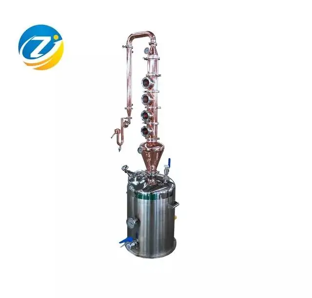 200l Vodka Reflux Mini Distillation Column Home Alcohol Distiller