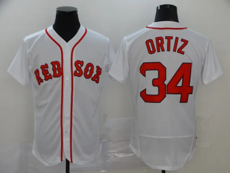 5 Enrique Hernandez #28 J. D. Martinez Boston Red Sox Team Jerseys
