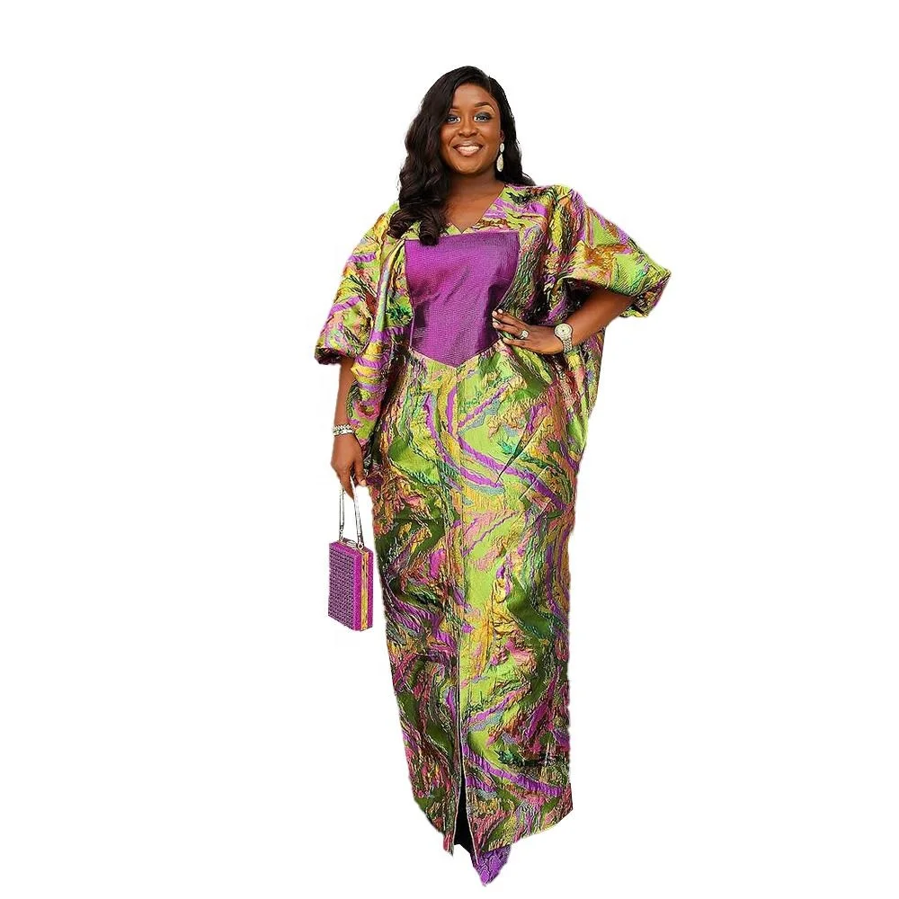 Wholesale African dresses for women clothing elegant African dress tyles Expensive jacquard fabric long leeve African dress plus ize African clothing Wholesale African dresses for women clothing elegant African dress tyles Expensive jacquard fabric long leeve African dress plus ize African clothing