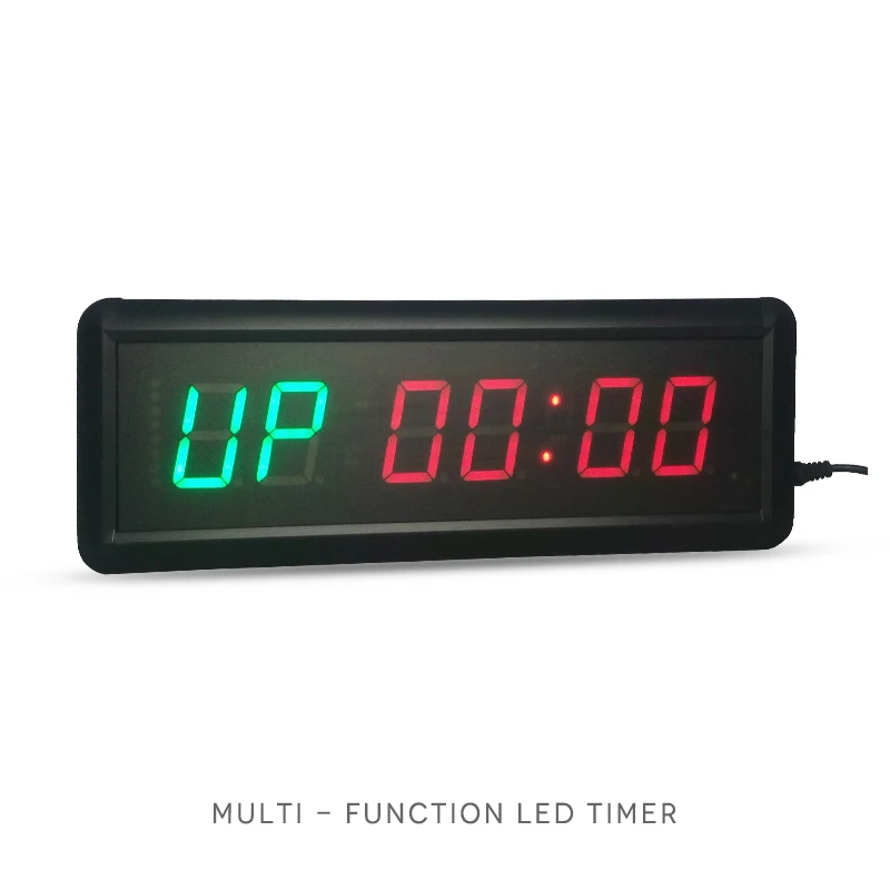 Digital Countdown Interval Clock Timer Gym Training with LED Display Led