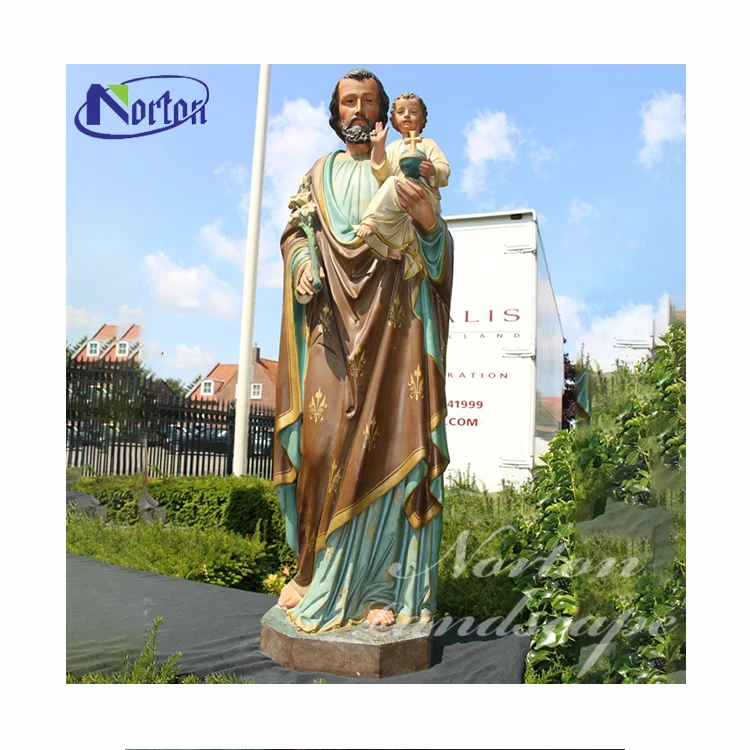 Wholesale Church Decoration Life Size Resin Fiberglass Religious St