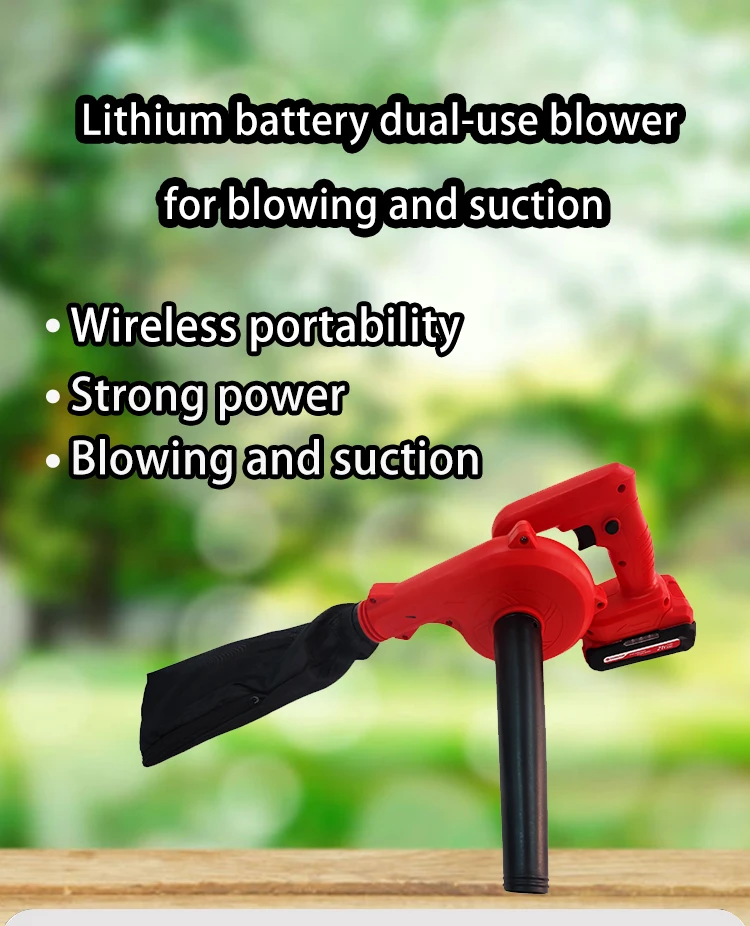 Leaf Blower, 600W, 21V, Cordless, Portable - detail 8