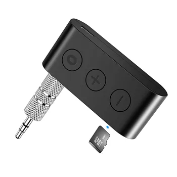 Bluetooth Car Aux Adapter BR03 AUX Streaming A2DP Kit with Music Speaker Wireless Bluetooth Receiver 3.5mm Jack Audio