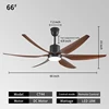 CT44 Black+wood grain color+66