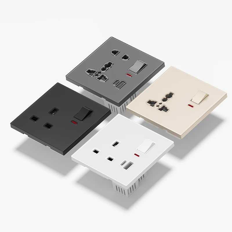 Safe and Durable 16A 250V One Gang Two Way Switch for Reliable Use