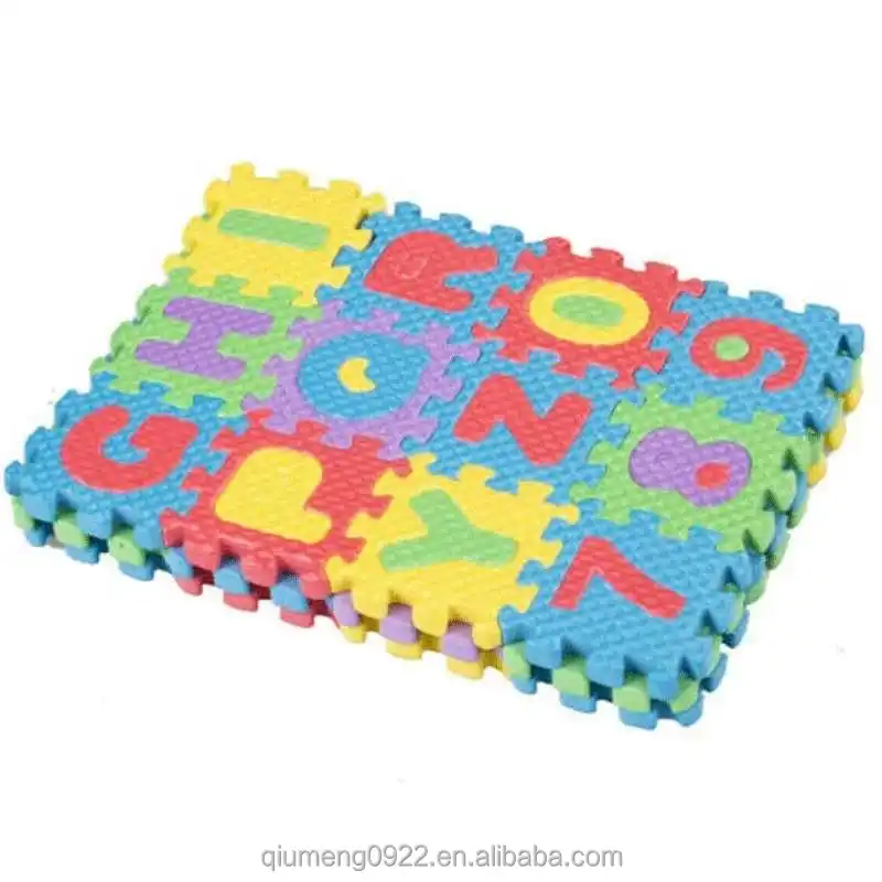 36 Pcs Colorful Alphabet Numbers EVA Floor Play Mat Baby Room ABC Foam Puzzle 