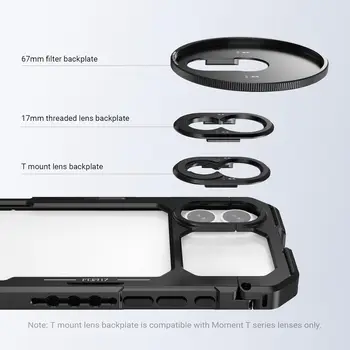 NEEWER PA158- Jaula de teléfono compatible con iPhone 17 solamente detail image