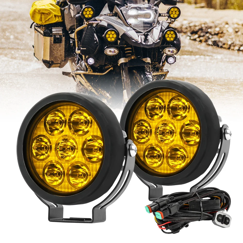 Inch LED Light Pods Auxiliary LED Spot Spotlight Motorcycle Fog Lamp  Mini Offroad LED Driving Lights for Motorcycle