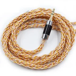 KZ 8 Core 784-Core Gold Silver and Copper Mixed Update Cable 90-7