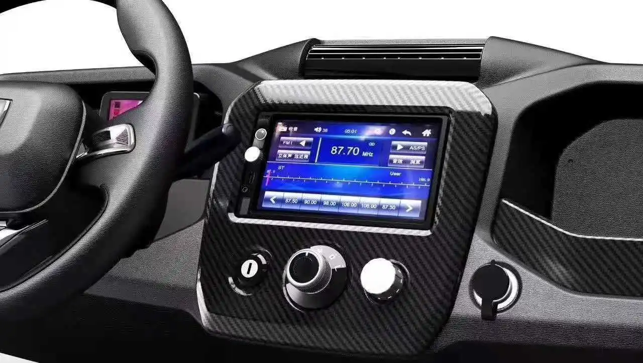 72 в 4 кВт 4-дверный двухрядный электрический автомобиль мини-грузовик пикап пассажирский Электрический автомобиль