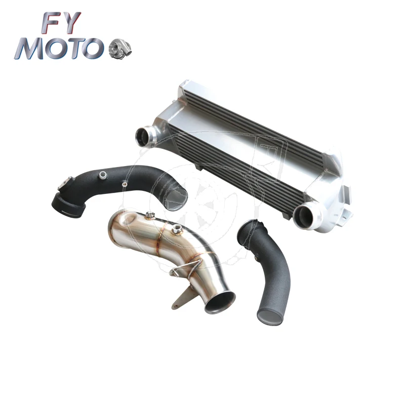 Intercooler+downpipe+chargepipe For Bmw 335i 435i M235i F20 F30 F32 F22