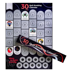 Wholesale A2 Motivational Bucket List Wall Decor Gift Inspirational Calendar Quit Smoking Scratch Off Poster