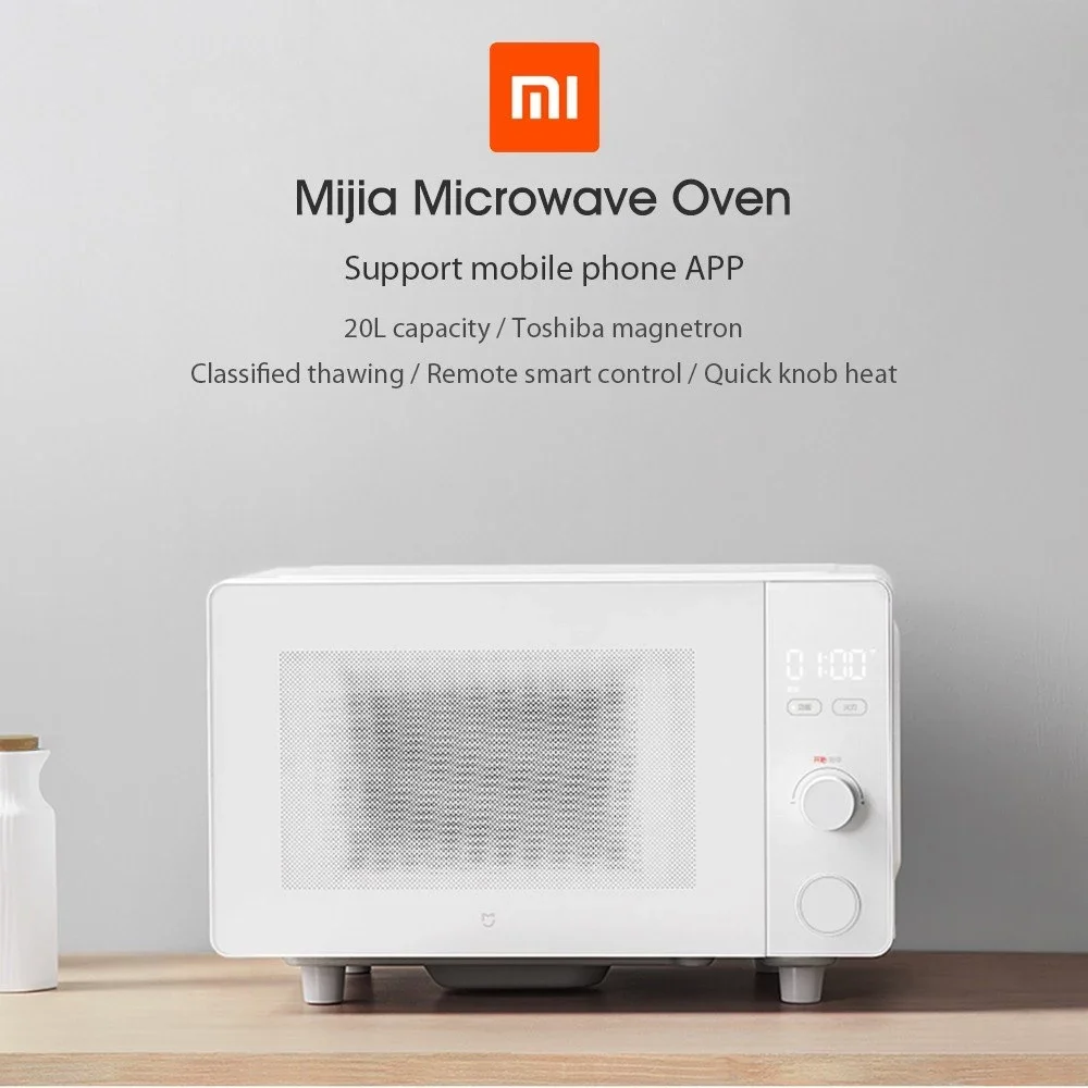 Микроволновка xiaomi. Mi Smart Microwave Oven. Умная микроволновка.