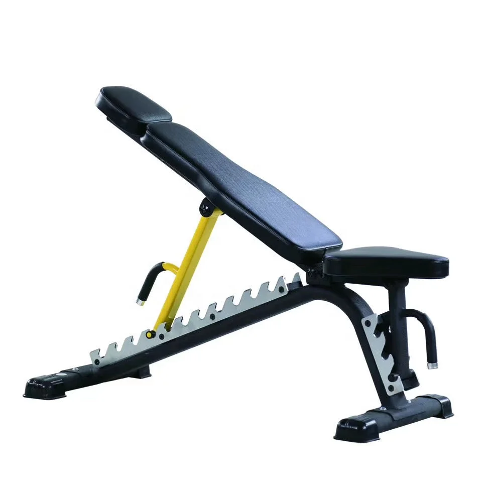 健身器材运动健身凳可调哑铃凳商用pro可折叠长凳训练举重凳 