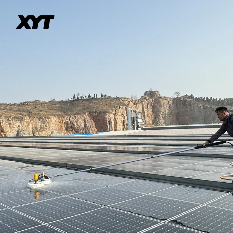 XYT Hot Sales X4 Double Head Brush for Efficient Solar Panel