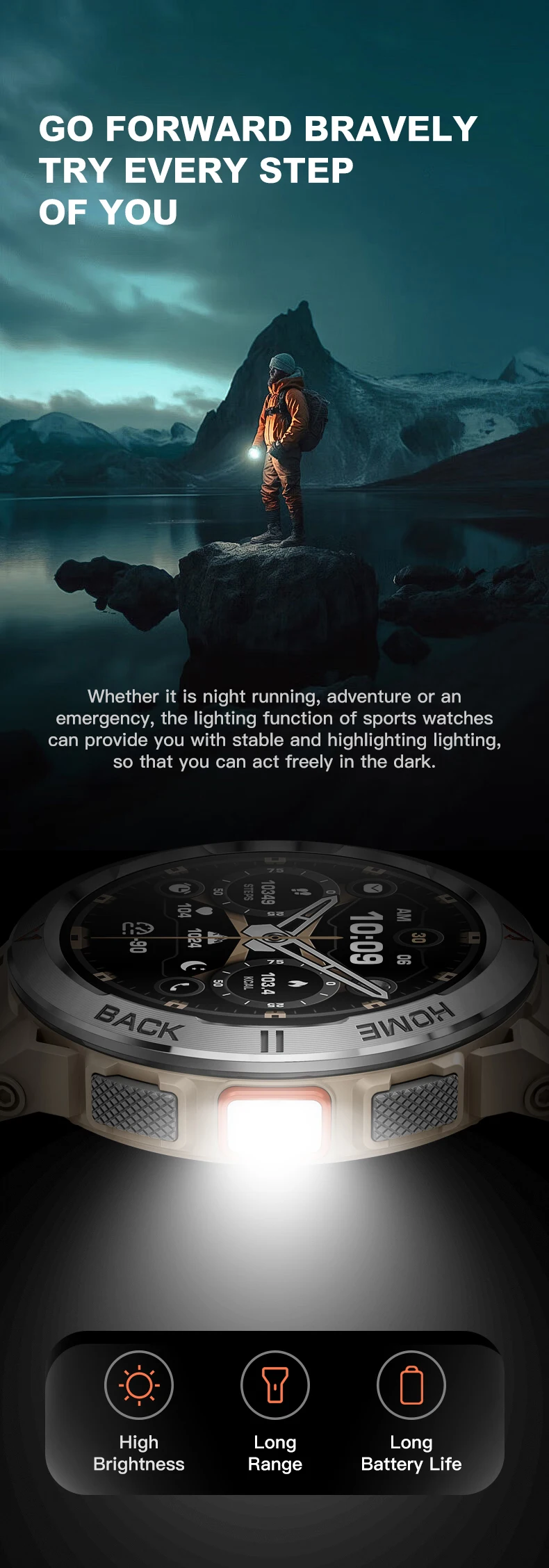 If you are searching for a supplier of a product with perfect quality control and highly competitive prices, which gives you an advantage in expanding your local market, then contact us now!  Competitive suppliers of  2026 GS500 Relojes Smartwatch 1.43'' Amoled Flashlight BT Call GPS Heart Rate 3ATM Waterproof Compass Men Smart Watch