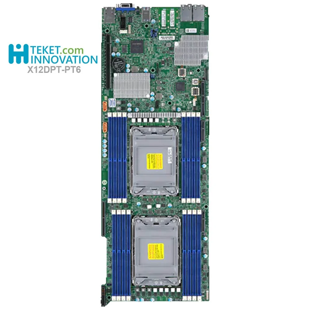Supermicro X12DPT-PT6 デュアルソケットLGA-4189マザーボード 256GB対応
