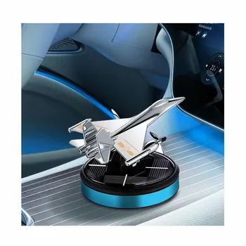 Exclusive patented design car aromatherapy metal  car air outlet freshener factory direct sales solar car diffuser