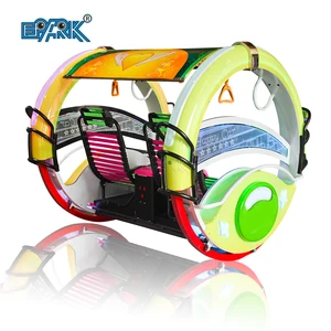 New Roller 360 Degree Rotating Swing Amusement Park Rides Rolling Electric Happy Car