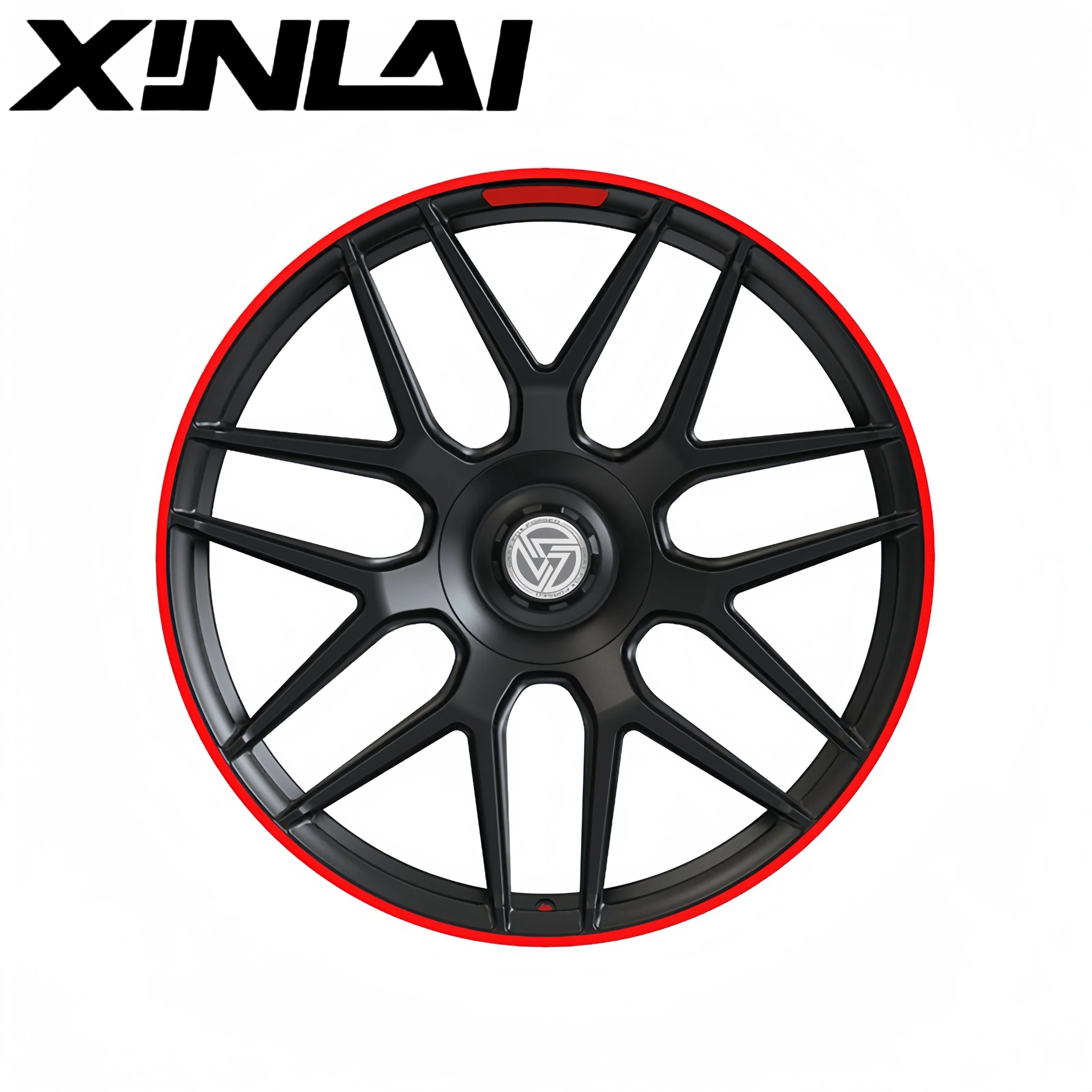 XINLAI Custom Concave Two-Tone 5X112 5X120 5X114.3 18 19 20 21 22 Forged Wheels Passenger Car Wheels for Mercedes AMG - Image 6