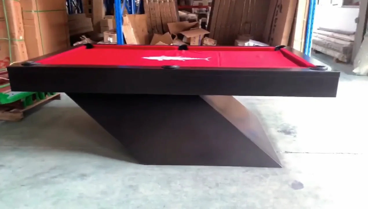 Modern New Pool Table For Billiard Clubs/bars Nine Ball Quality Sample Pool Table Wholesale