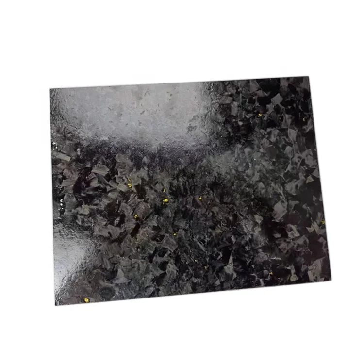 Plaque En Fibre De Carbone Forgée - Épaisseur 1 à 5 Mm, Dimensions 100 X 250 Mm, Léger Et Ultra-Résistant - 3