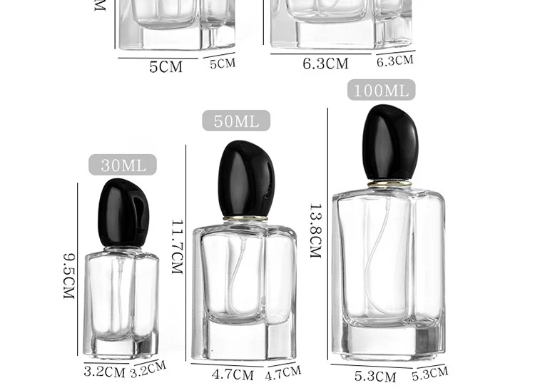Factory Direct Sale Refillable Perfume Bottle Custom Logo 100ml Perfume