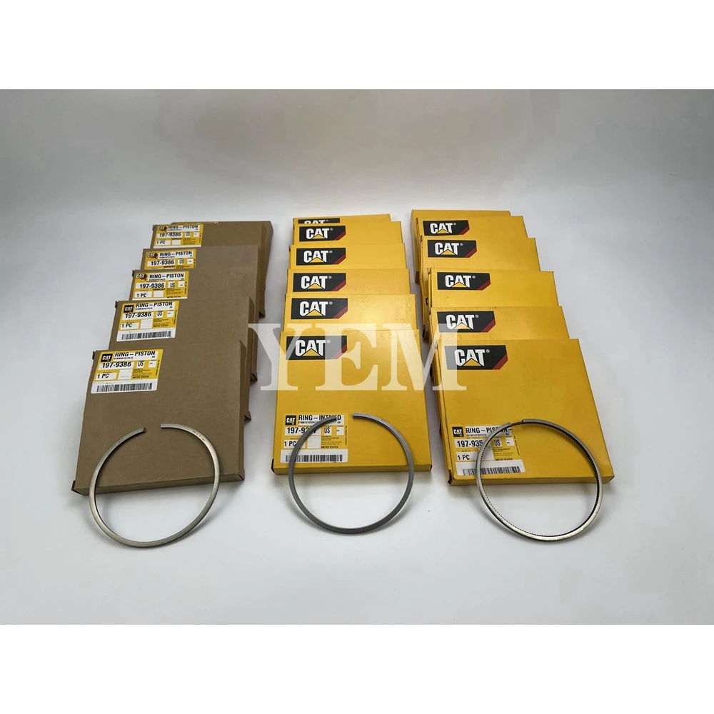 High Quality 3126 Piston Ring 197-9386 for Caterpillar Engine Repair Kit 3
