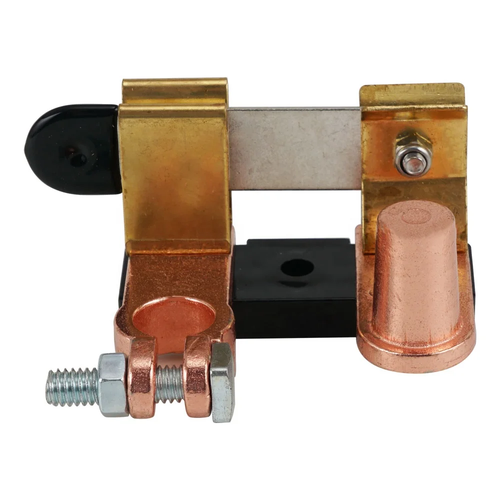 NiceCNC 12V-24V Disconnect Top Post Heavy Duty Car Knife Blade Battery Switch for Caravan Car Boat