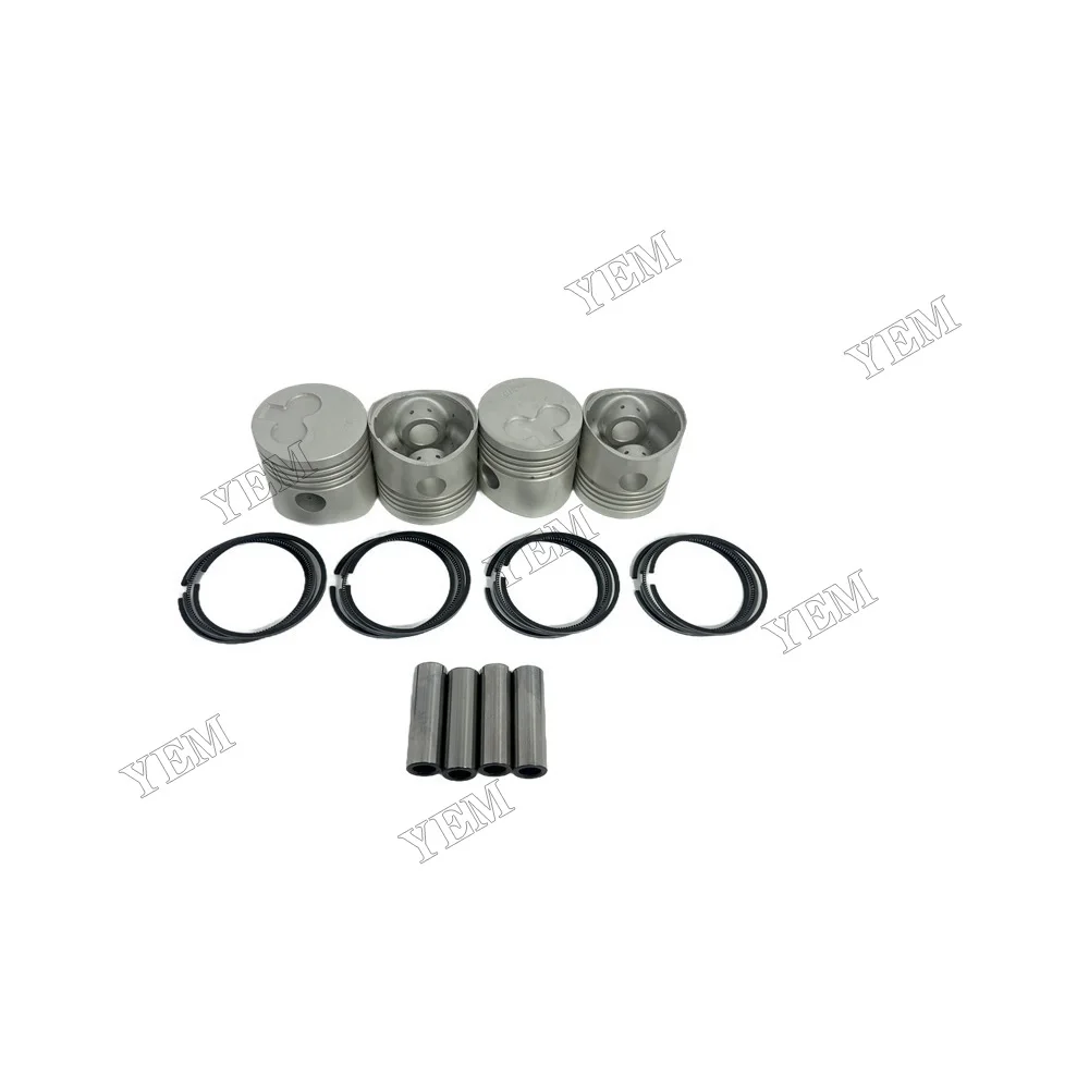 Replacement Piston and Rings Kit Suitable for Mitsubishi K4C Engine Parts 5