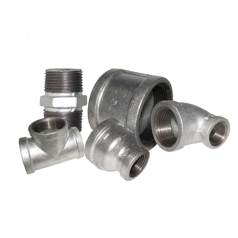 Iron Steel Pipe Fittings Sanitary Hdpe 90R Reducing Elbow Cast Iron 90 Elbow GI Iron Malleable BS an