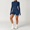 chaqueta+pantalones cortos-azul marino