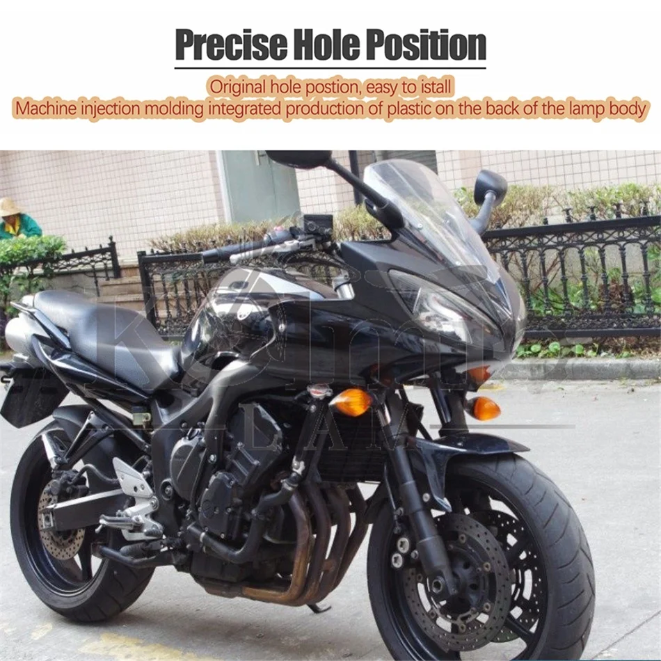 KOLMIO-LAM Headlamp Assembly for Yamaha FZ6 2003-2009 - Clear Lens