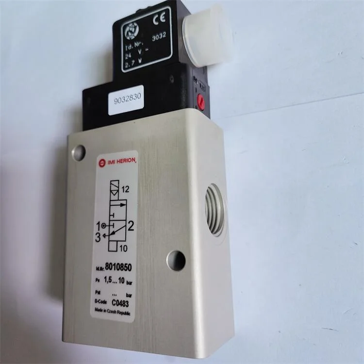 New 24VDC Inline Solenoid Valve 8010850 for Norgren Herions Buschjost