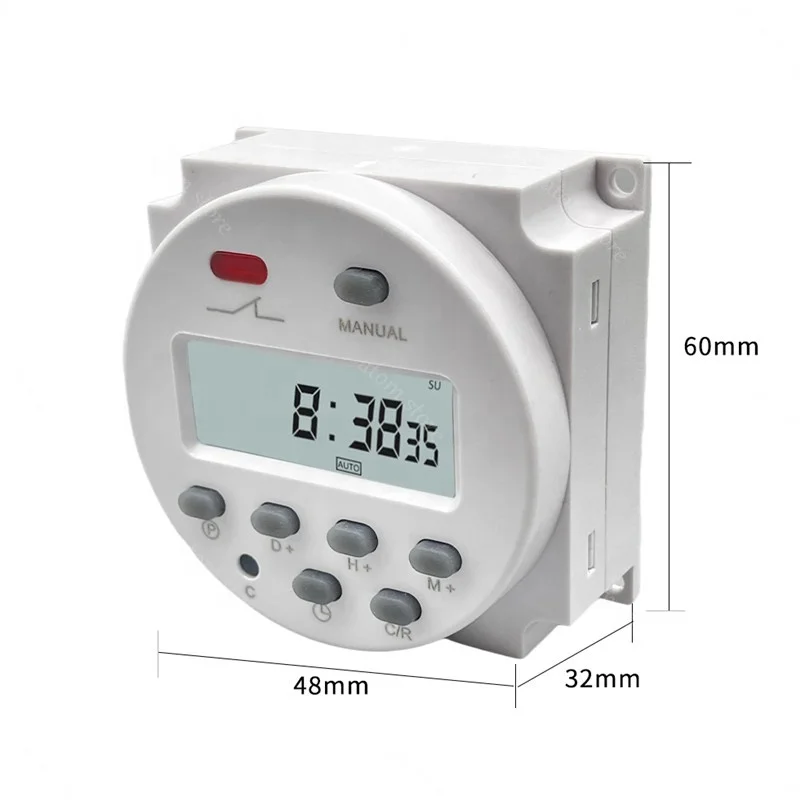 CN101A Time Control Switch 12V 24V 110V 220V Time Relay Street lamp billboard power supply timer switch controller
