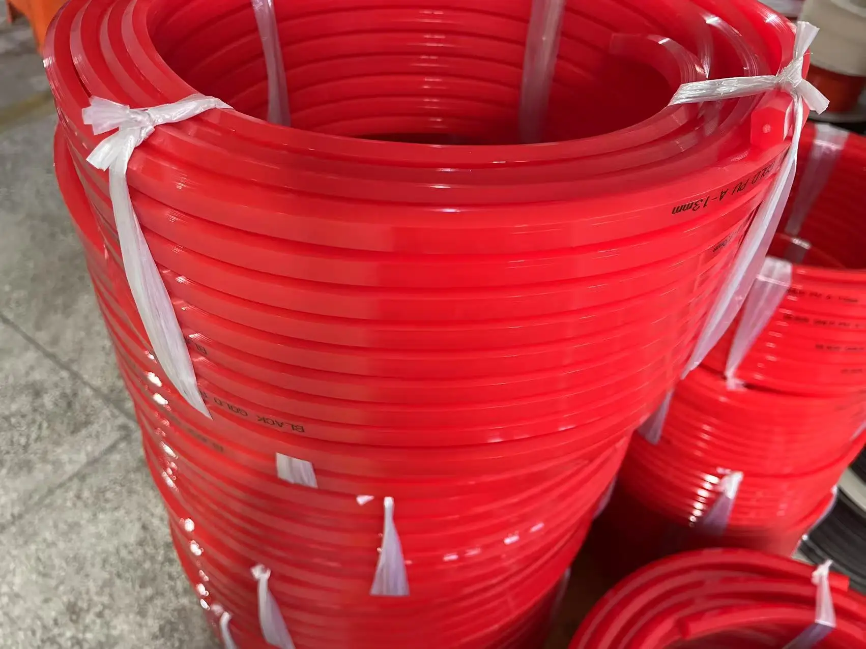 product machinery manufacturing hexagonal pu belt oil resistant polyurethane cutting processing service rubber belts product category-9