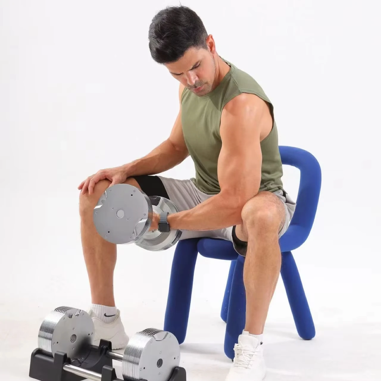 Fitness Equipments Gym Weights Set Adjustable Dumbbell  Customized Dumbells