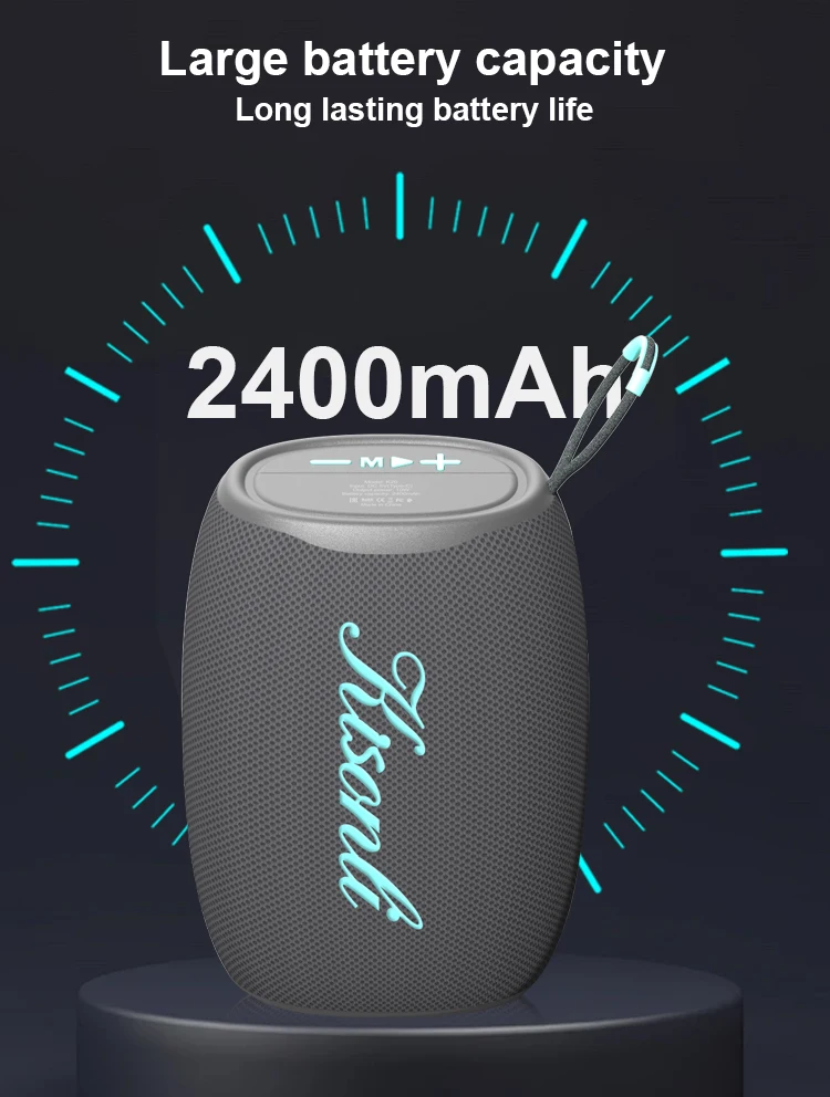 Kisonli K20 High Bass Blue Tooth Tws Small Dj Speaker