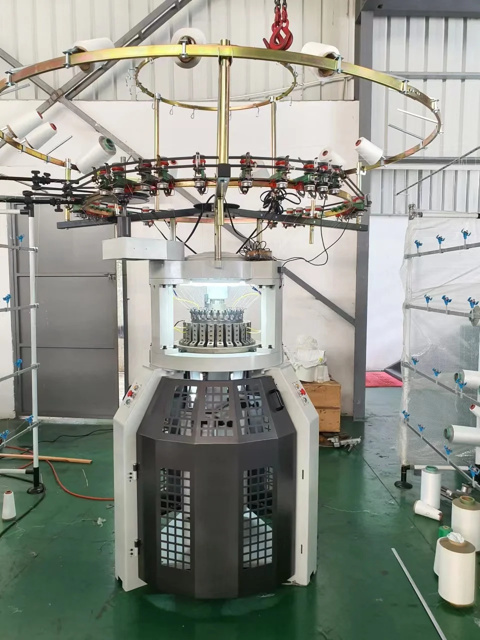New Upgrade Industrial Circular Hat Knitting Machine