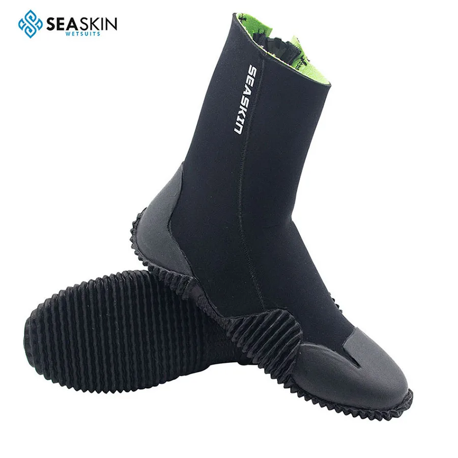 Seaskin High Quality Water Sports Shoes 5mm Neoprene Sea Diving Boots