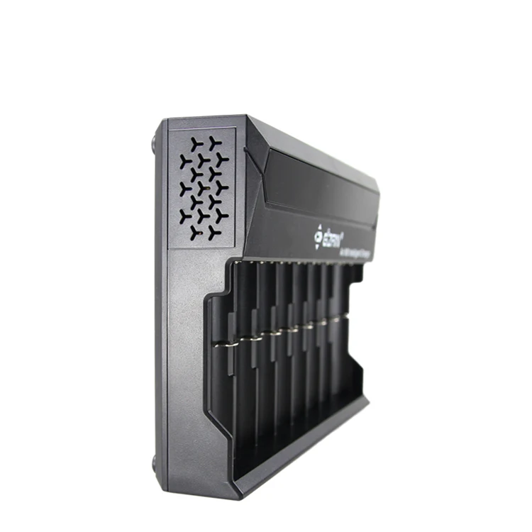 Wholesales Eizfan M8 Universal Battery Charger 18650 battery charger for 1.2V 3.6V 3.7V  Rechargeable Battery  with 8 Slots