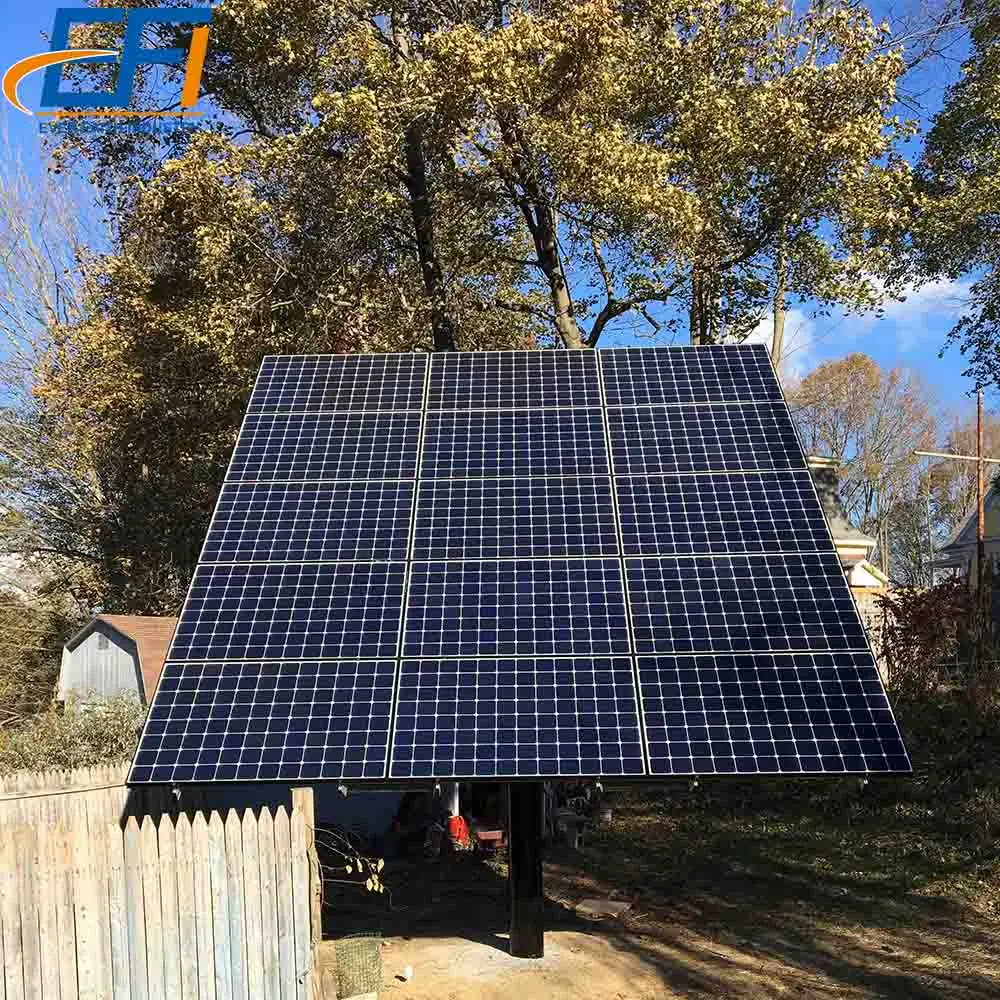 Dual Axis Solar tracker Mounting System Ground Mounted Solar Tracking Kit Ground Solar tracker 2 Axes
