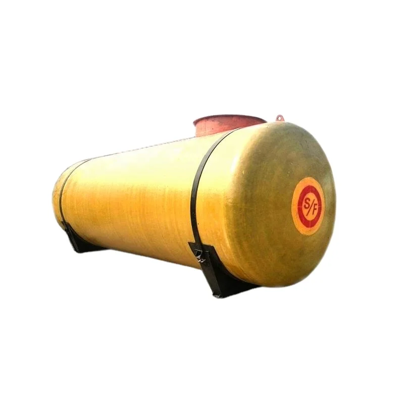 High Quality Iso Standard Large Volume Carbon Steel and FRP Underground Fuel Storage tank Design for Gas Stations From China