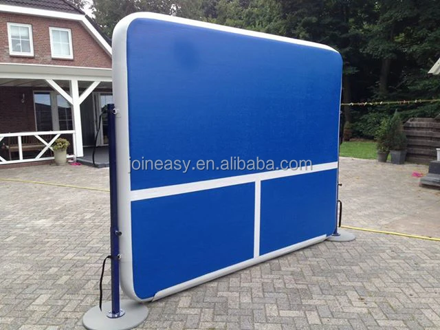 Inflatable Mat Gymnast Inflatable Tennis Practice Hitting Wall for Tennis