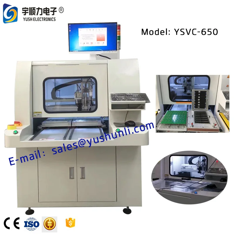 CNC PCB Router , PCB Board Routing Machine -YSVC-650 Neje 3 Pro E40 100w Upgrade 40w Cnc Laser Engraver for Glass Ply Ua481 Cnc