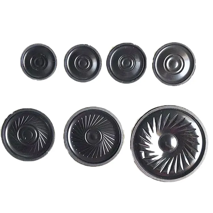 ChinaFactory Customizable 4Ω 8Ohm 0.5W 1W 2W 3W 20mm 30mm 40mm 50mmMicro Round Internal Magnetic Mylar Speakers for Toy Doorbell