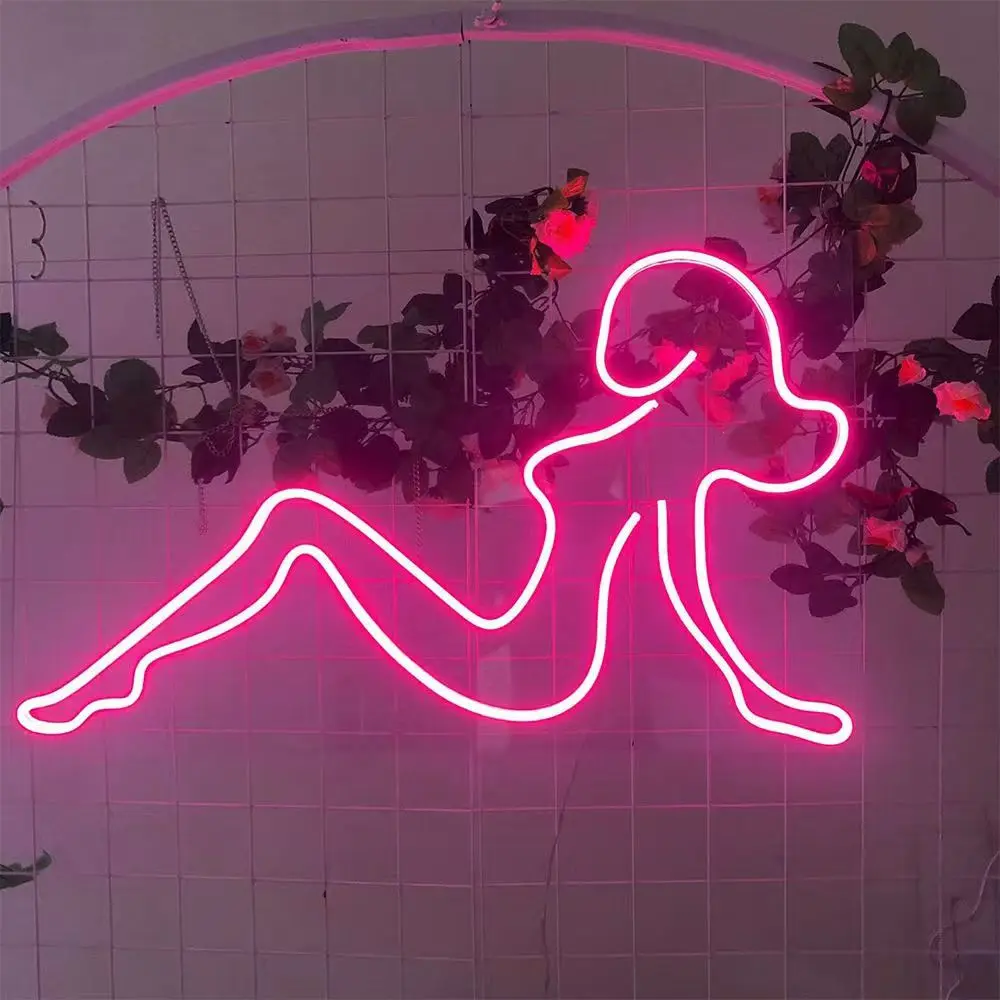 Neon Sign Lady Lamp Lighting Custom Neon Sign Light Decoration for bar KTV Shop LED Neon Sign