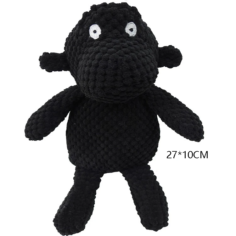 Big Dog and Puppy Playing Durable Interactive Custom Wholesale Dog Toys Plush Pet Squeaky Toy