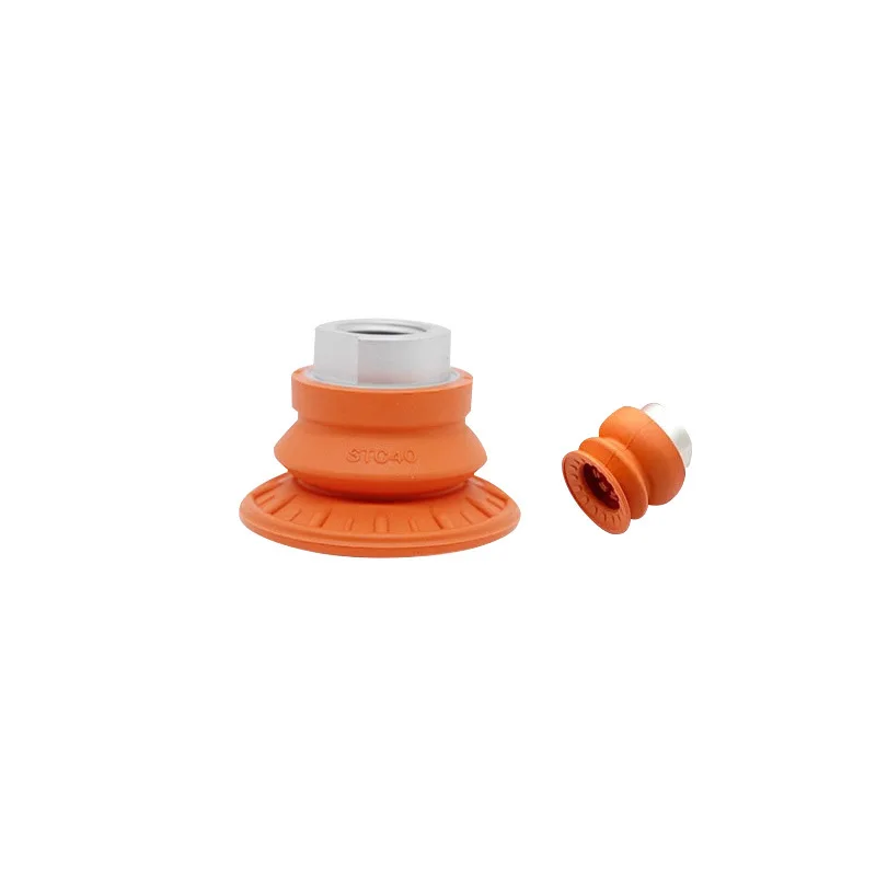 Industrial Automation Sheet Metal Handling Pneumatic Fittings, DIY Grade OBM Custom STC30N/40N/50N/60N/80N Nitrile Rubber Sheet Metal Vacuum Suction Cup